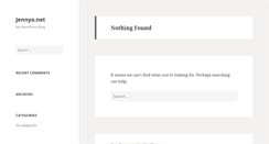 Desktop Screenshot of jennyo.net
